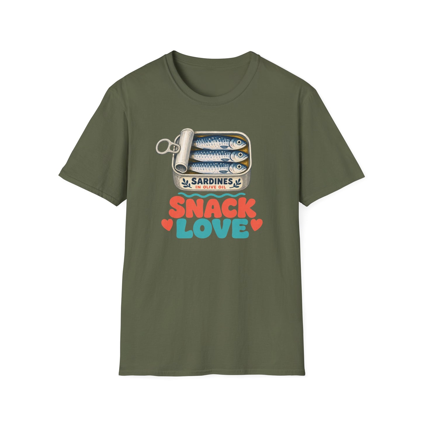 Snack Love Sardines T Shirt