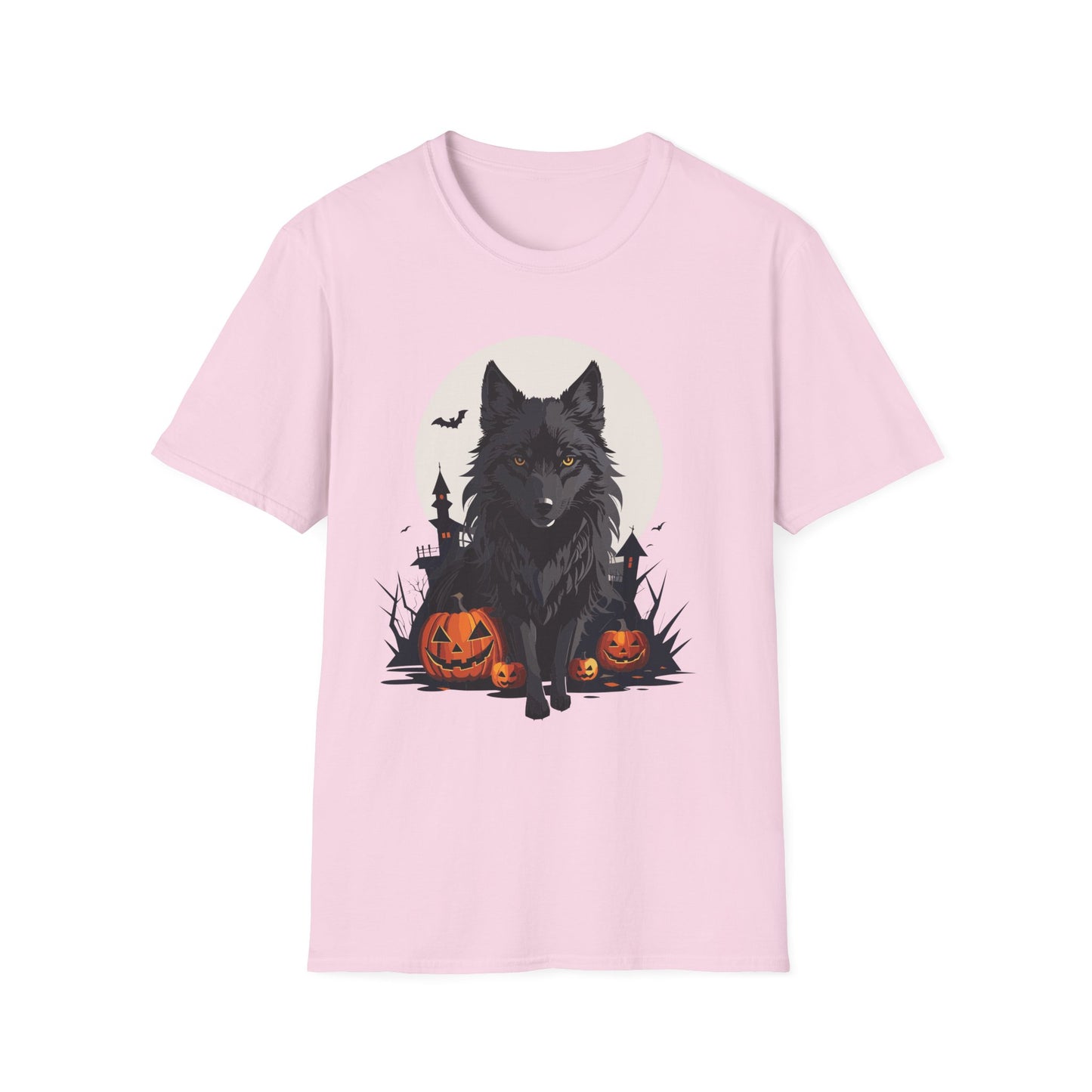 Moonlit Shadow Wolf T Shirt