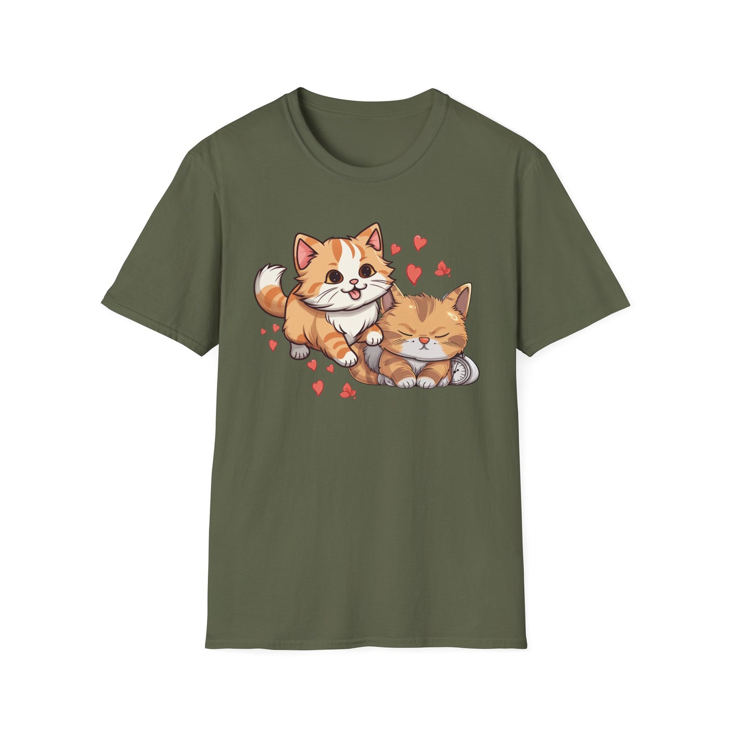 Cur Cat Friendship T Shirt