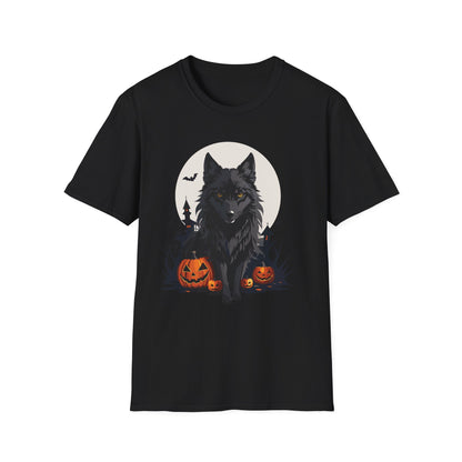 Moonlit Shadow Wolf T Shirt