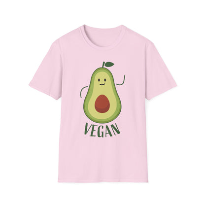 Cute Avocado Vegan T Shirt