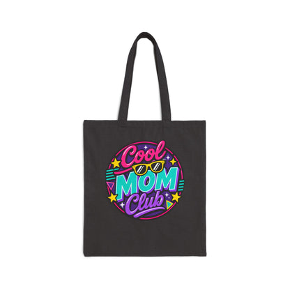 Cool Mom Club Retro Style Canvas Tote