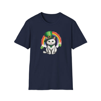 Rainbow Lucky Cat T Shirt