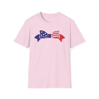 Patriotic USA Bow T Shirt