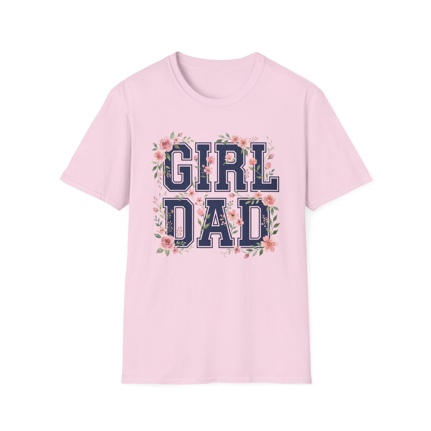 Girl Dad Floral T Shirt
