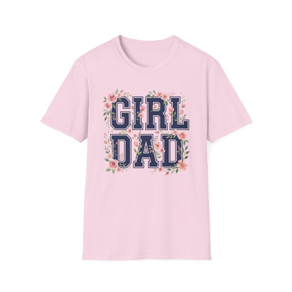 Girl Dad Floral T Shirt