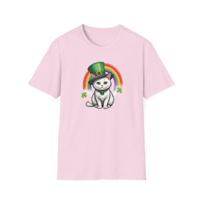 Rainbow Lucky Cat T Shirt