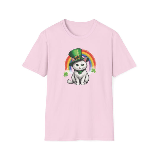 Rainbow Lucky Cat T Shirt
