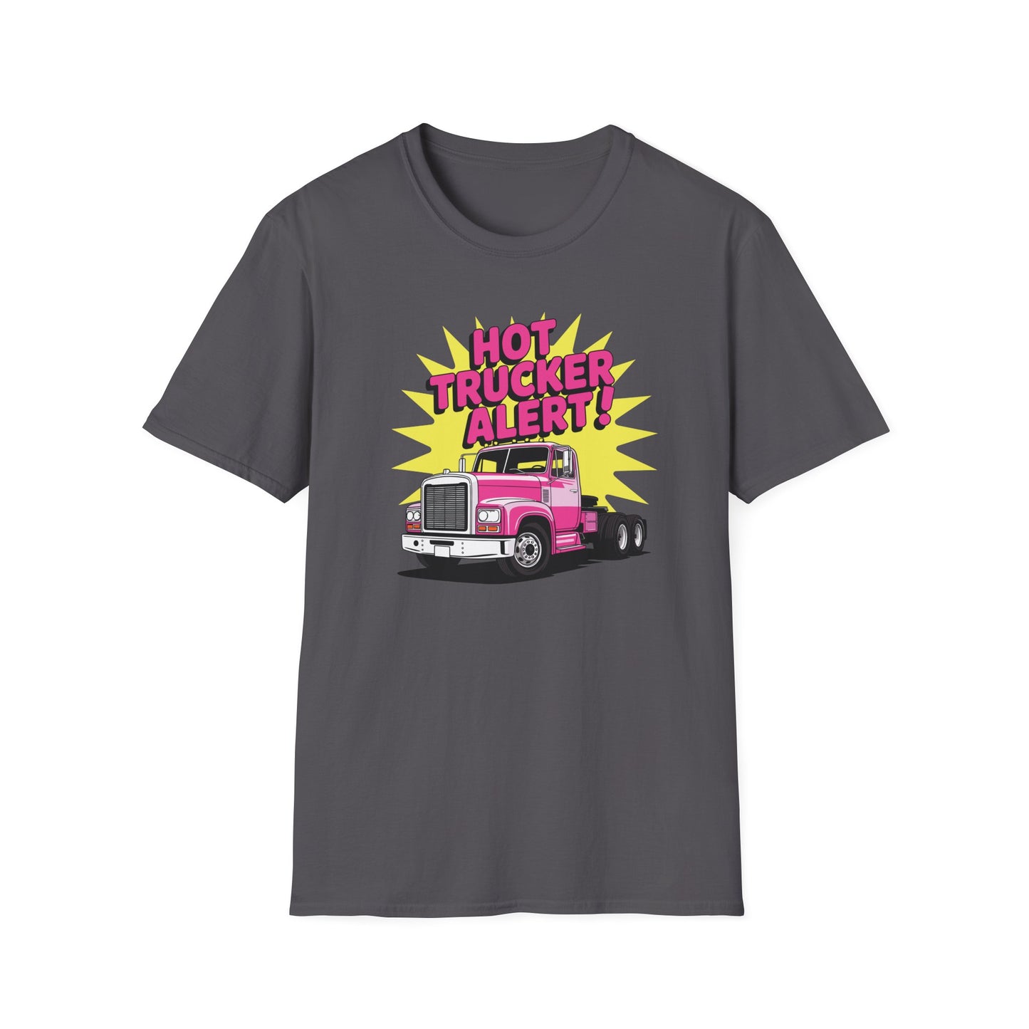 Hot Trucker Alert T Shirt