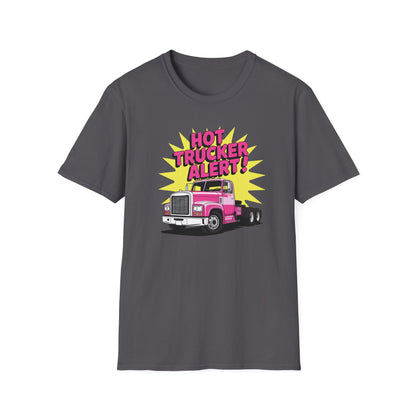 Hot Trucker Alert T Shirt