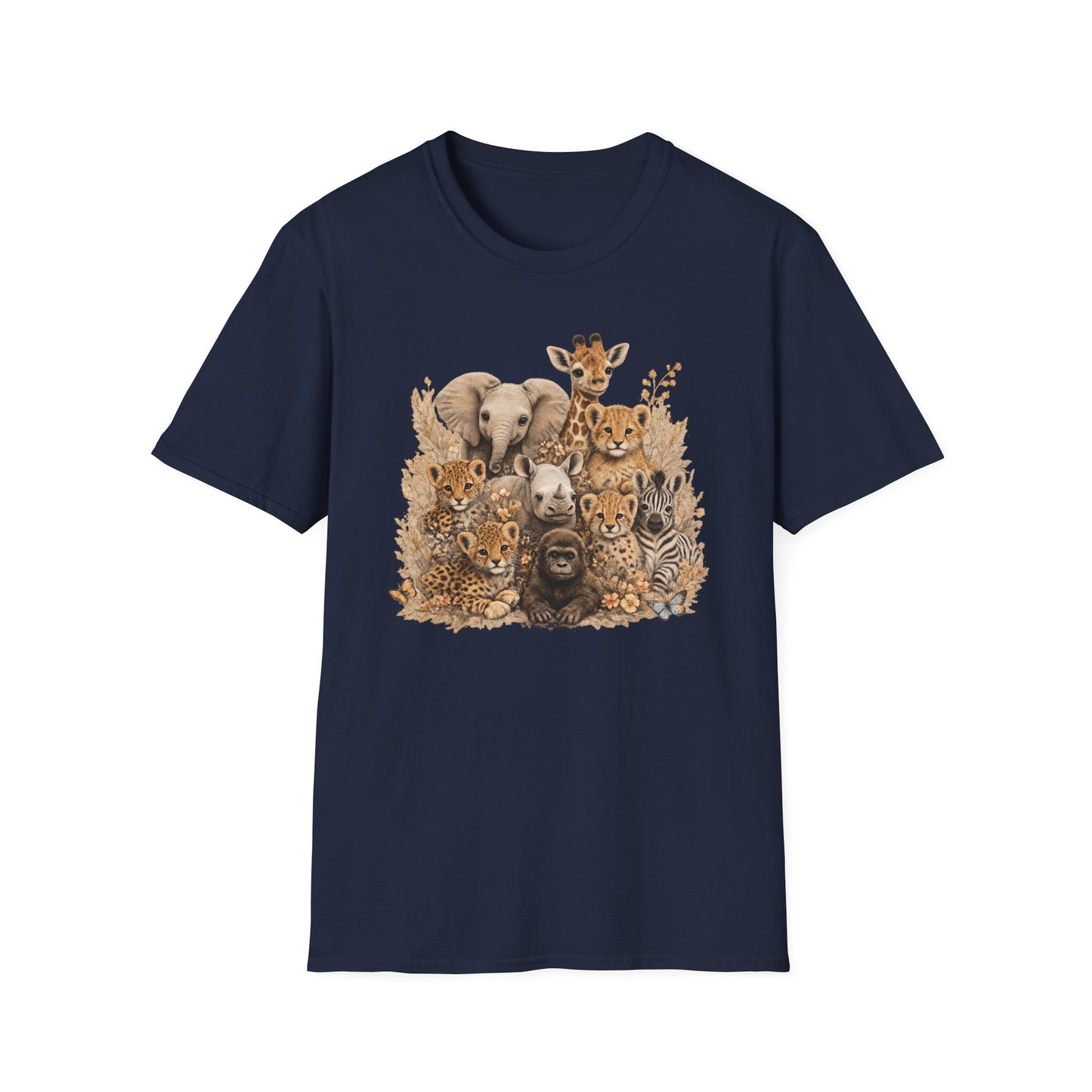 Baby Safari Friends T Shirt
