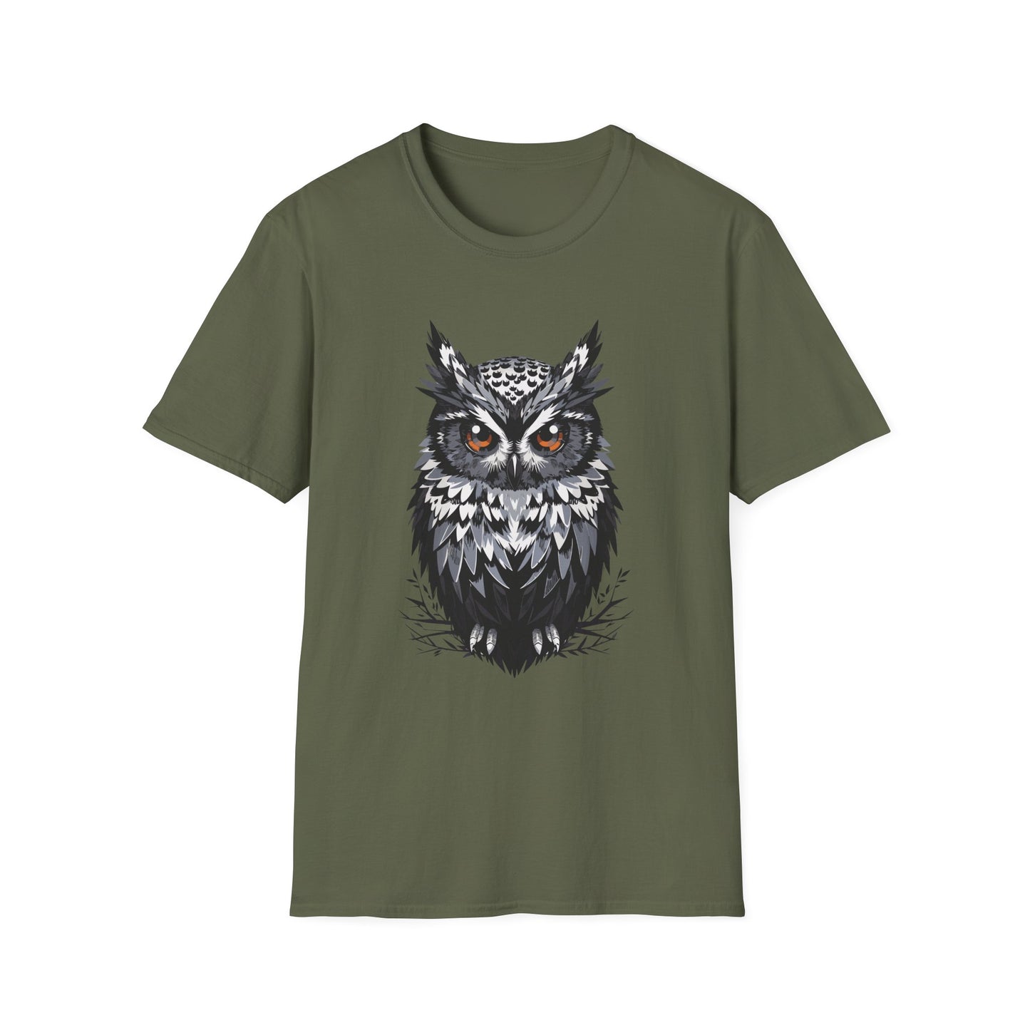 Midnight Wisdom Owl T Shirt