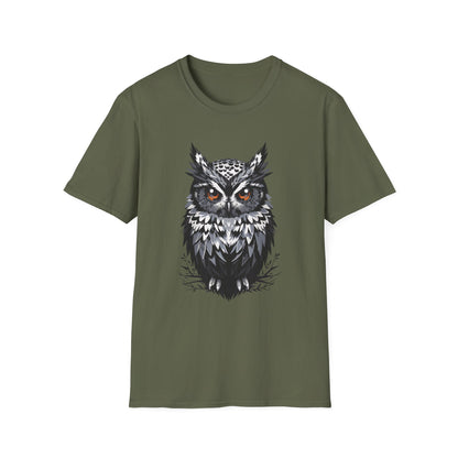 Midnight Wisdom Owl T Shirt