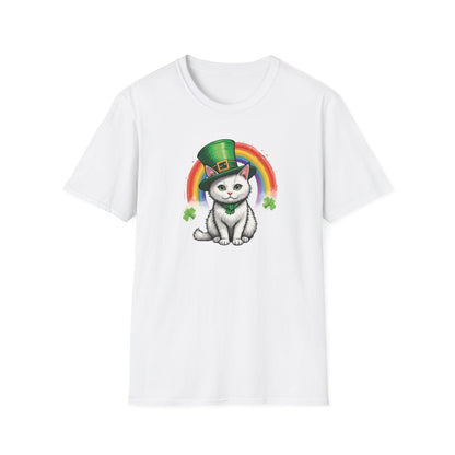 Rainbow Lucky Cat T Shirt