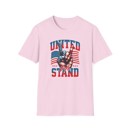 United We Stand Patriotic T Shirt