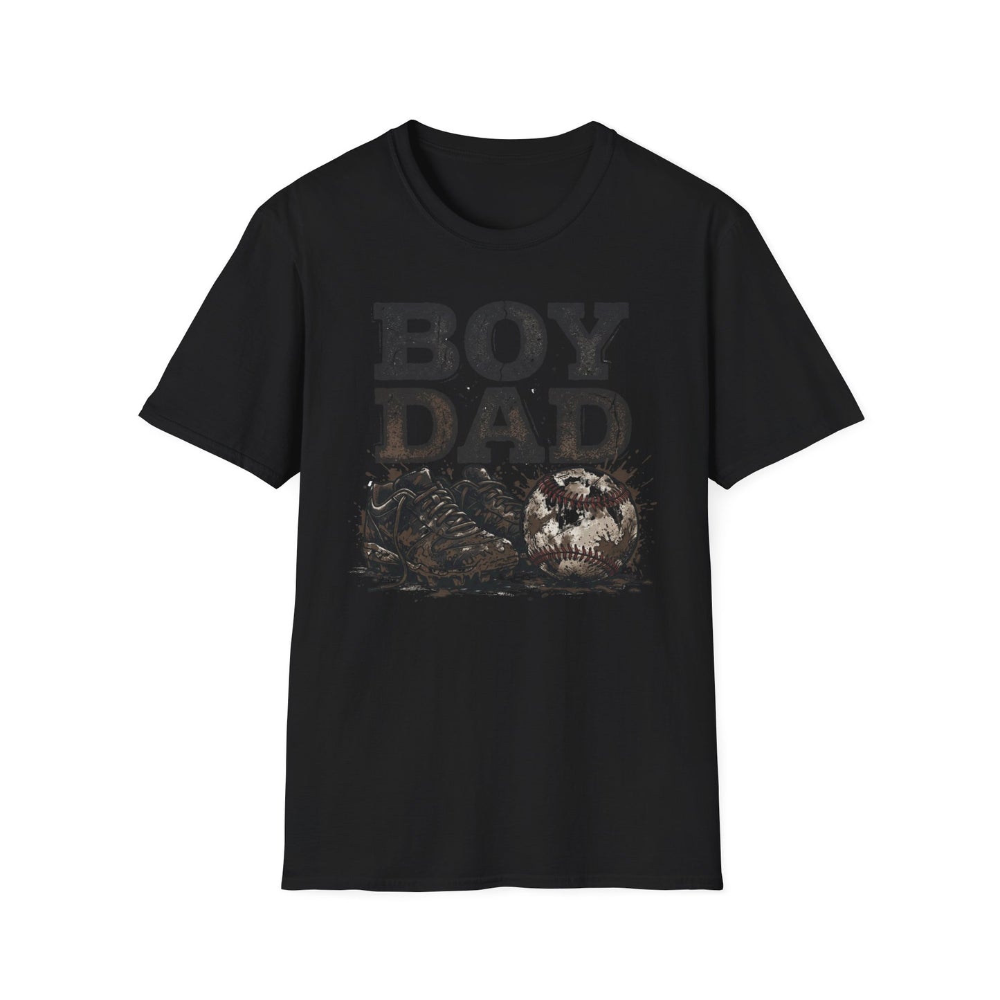 Baseball Boy Dad T Shirt