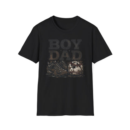 Baseball Boy Dad T Shirt
