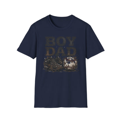 Baseball Boy Dad T Shirt