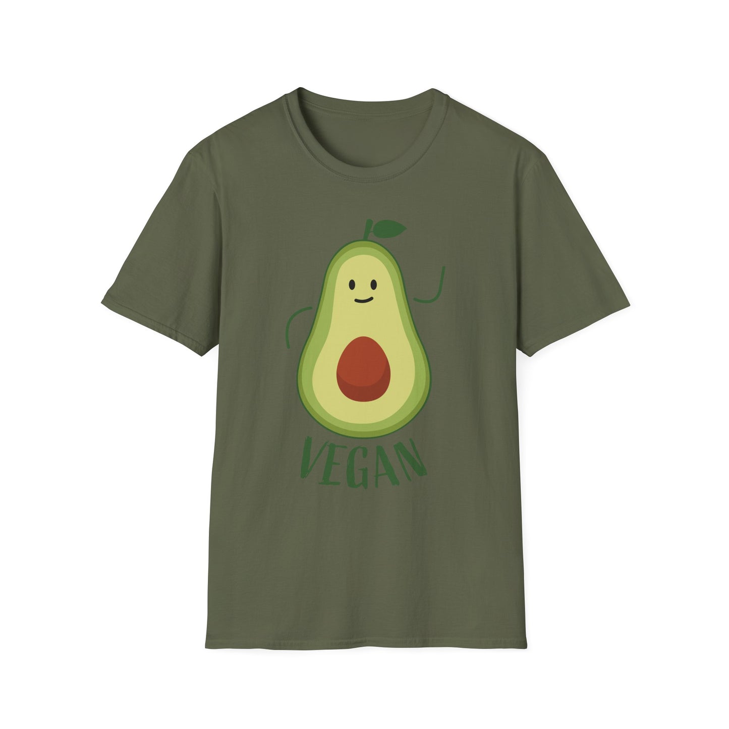 Cute Avocado Vegan T Shirt