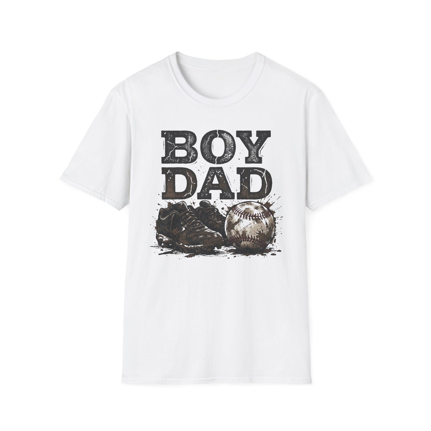 Baseball Boy Dad T Shirt