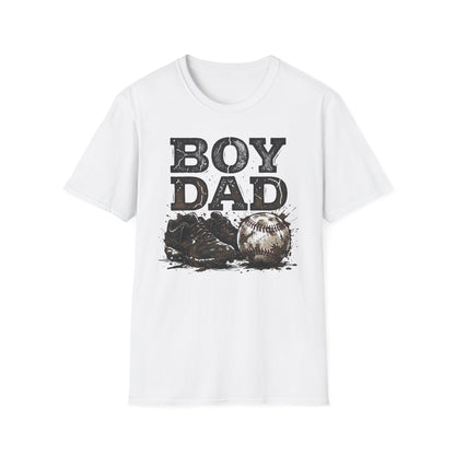 Baseball Boy Dad T Shirt