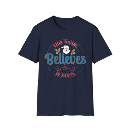 Believe In Santa T Shirt