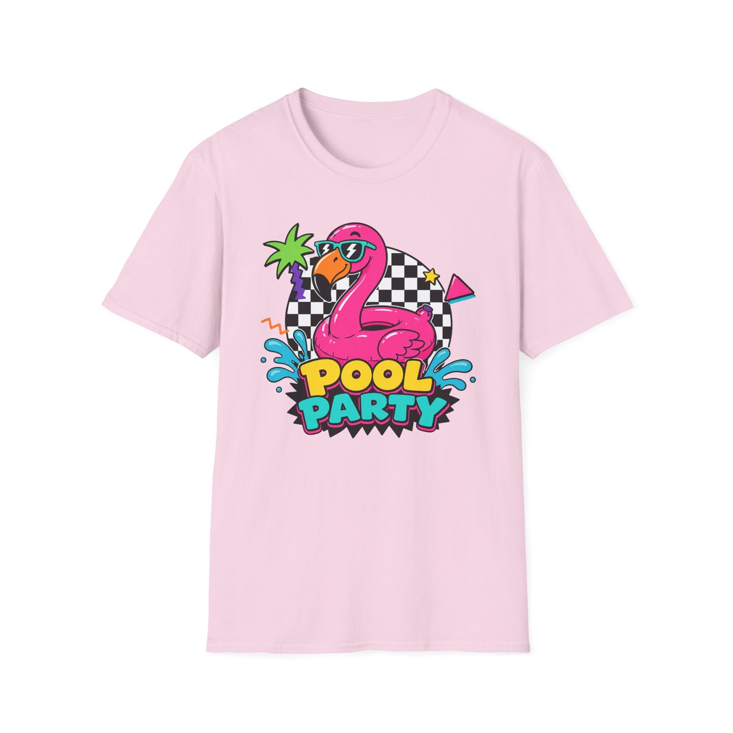 Flamingo Pool Party T Shirt