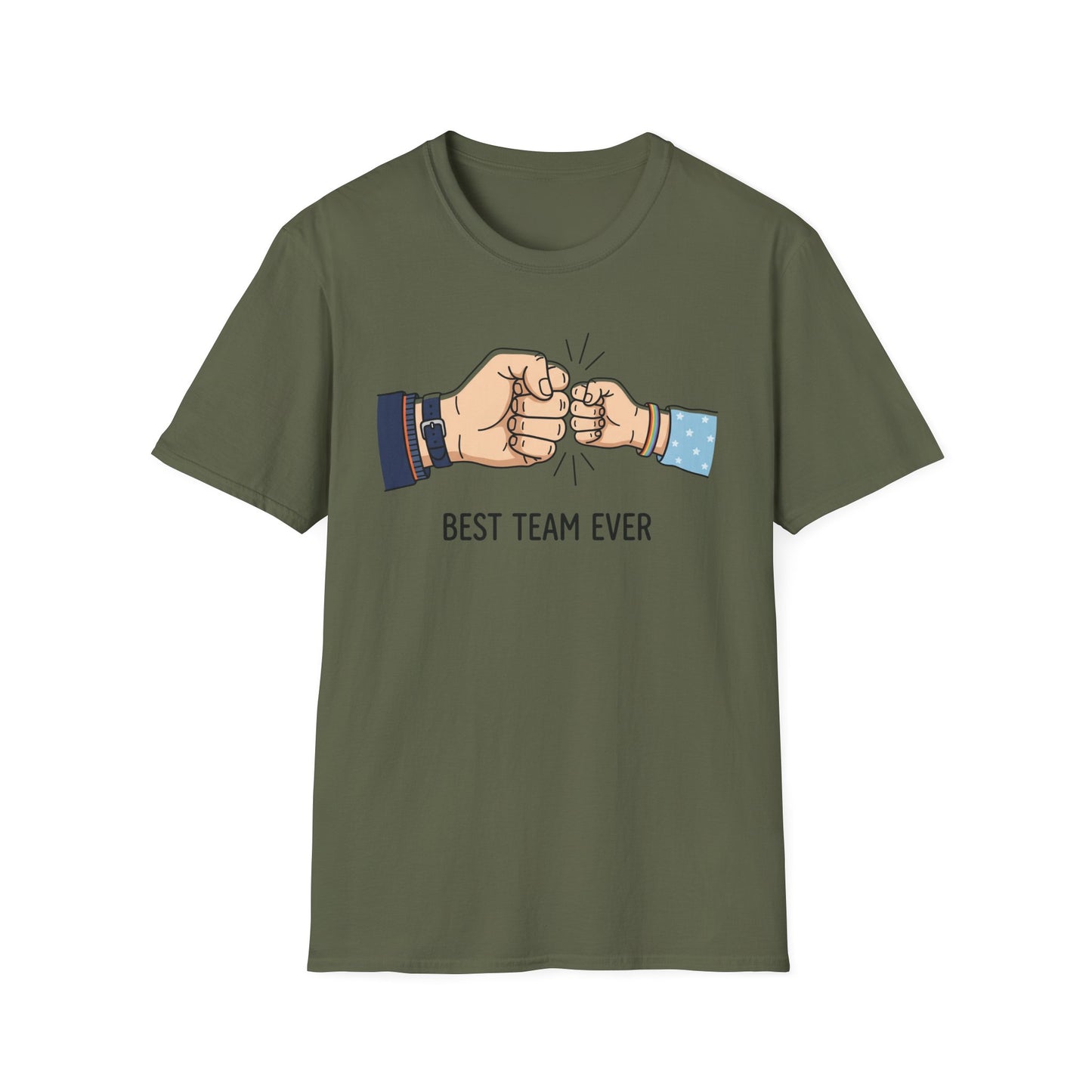 Best Team Ever Dad T Shirt