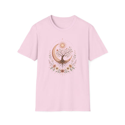Moon Tree of Life T Shirt
