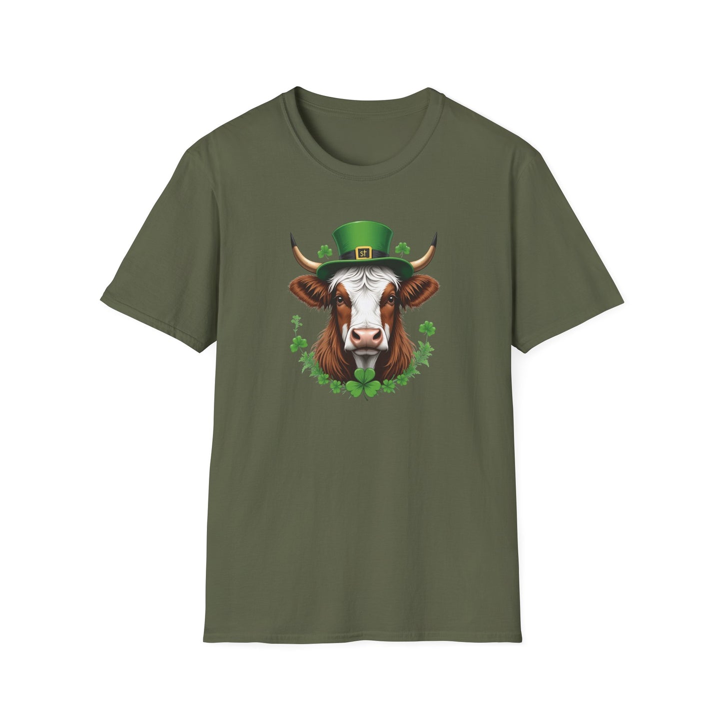Lucky Highland Cow T Shirt