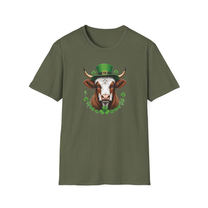 Lucky Highland Cow T Shirt