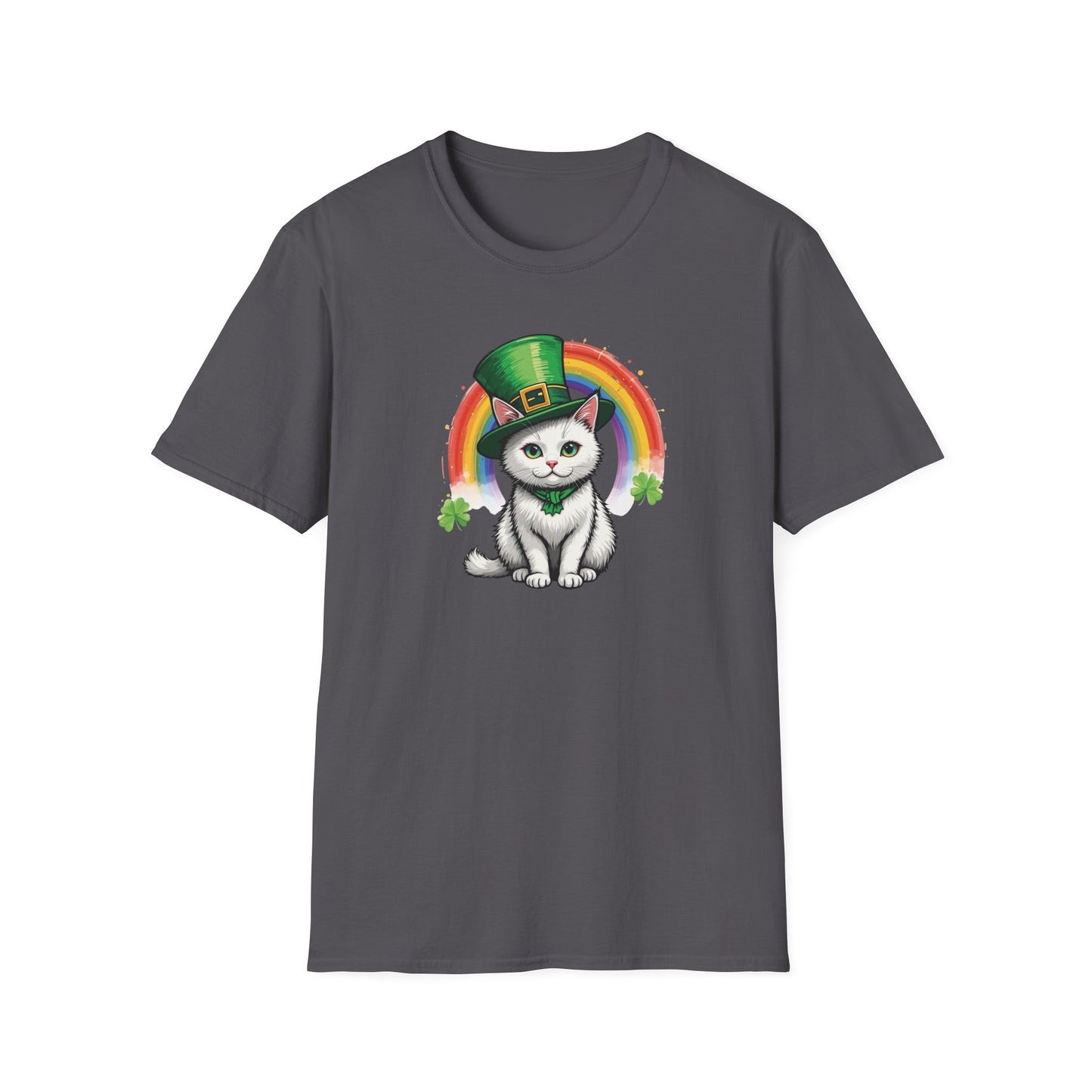 Rainbow Lucky Cat T Shirt