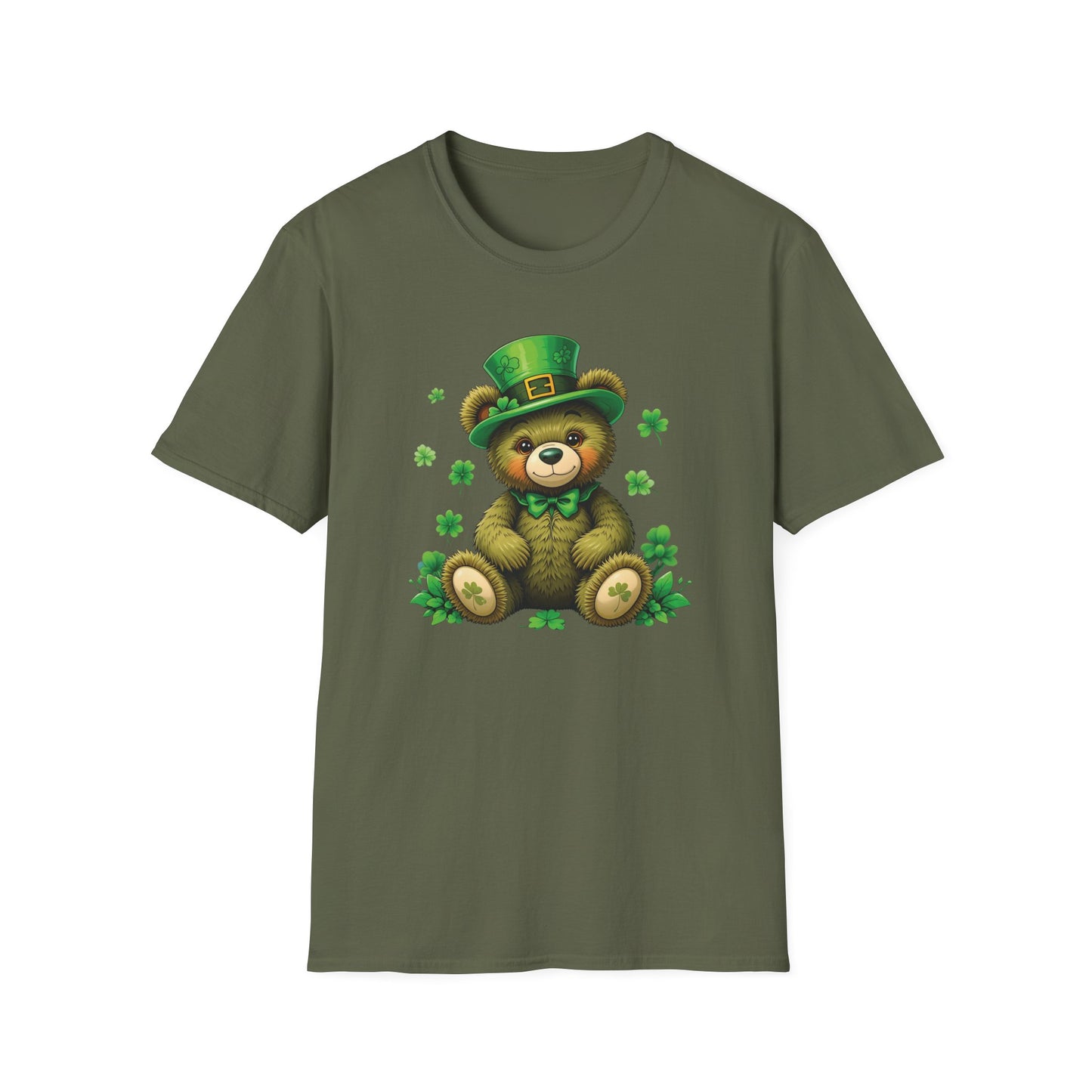 Shamrock Teddy Bear T Shirt