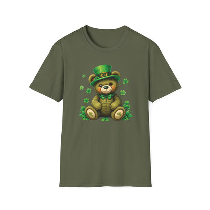 Shamrock Teddy Bear T Shirt