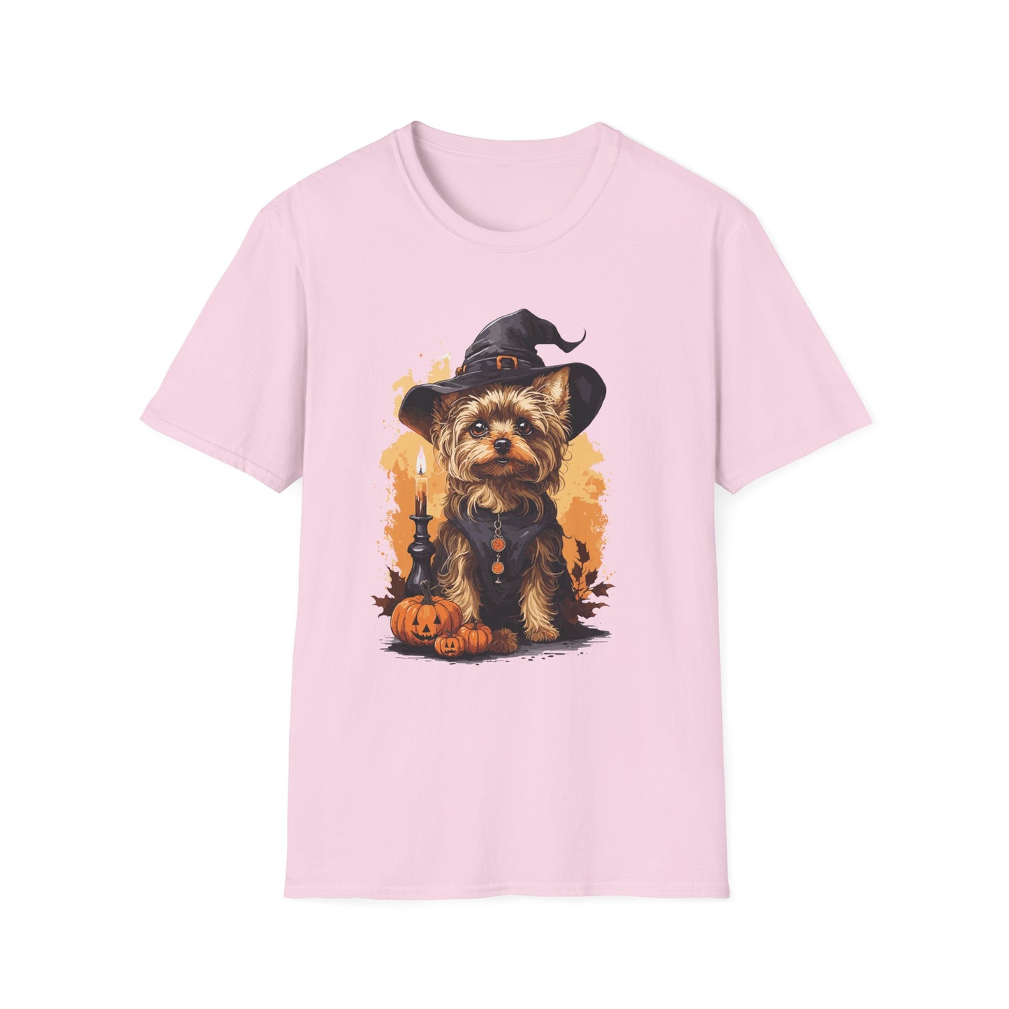 Witchy Yorkie Charm T Shirt