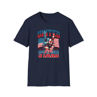 United We Stand Patriotic T Shirt