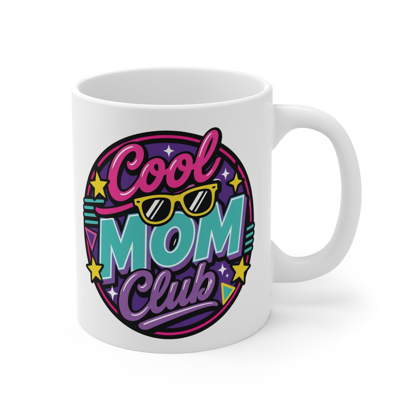 Cool Mom Club Retro Style Mug