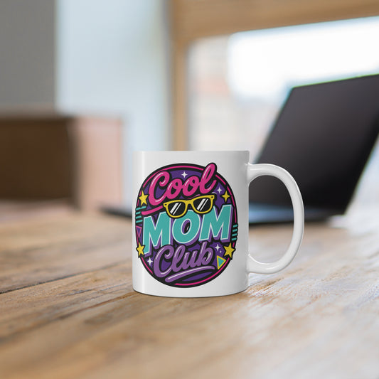 Cool Mom Club Retro Style Mug