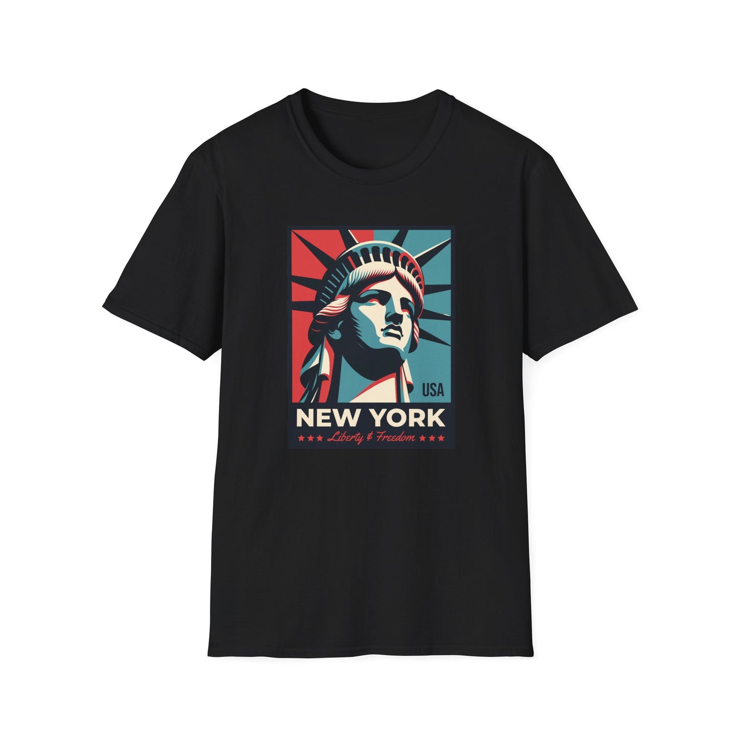 New York Liberty And Freedom T Shirt